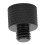 Adattatore per asta microfonica 5/8F a 3/8M, alluminio, nero. 1