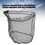Filet de pêche triangulaire pliable en alliage d'aluminium 10