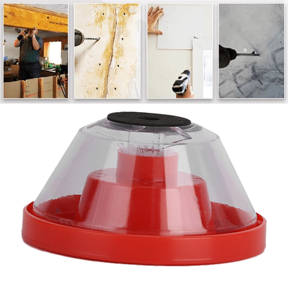 Drill Dust Cover Household Electric Hammer Dust Cover Drill Red Electric Dust Collector 4271322385441