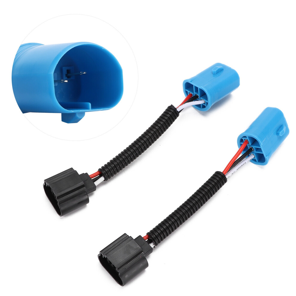 9007 Male To H13 Female Adapter Head Fog Replacement For Ford F250 F350 Super Duty 1999Â2004 Light 3431322385785