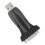 Convertitore USB a RS232 DB9 maschio, nero PL2303 chip 8