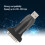 Convertitore USB a RS232 DB9 maschio, nero PL2303 chip 3