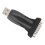 Convertitore USB a RS232 DB9 maschio, nero PL2303 chip 11