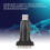 Convertitore USB a RS232 DB9 maschio, nero PL2303 chip 4