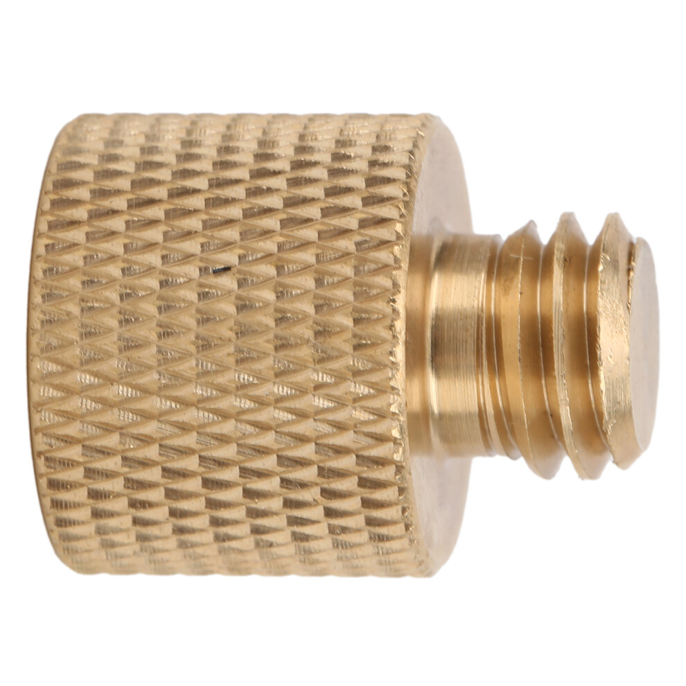 Brass Screw Adapter 3/8 Inch Male To 1/4 Inch Female Thread Reducer Screw Adapter For Camera Tripods 6911322385437