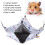 L Petit Dinosaure Hamster Suspendu Hamac Blanc 4