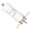Balun 1:2 1-56MHz 200W ABS blanc 50Ω-100Ω Compact 5
