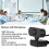 Webcam USB per laptop 1080p 1920x1080 30fps Microfono 3