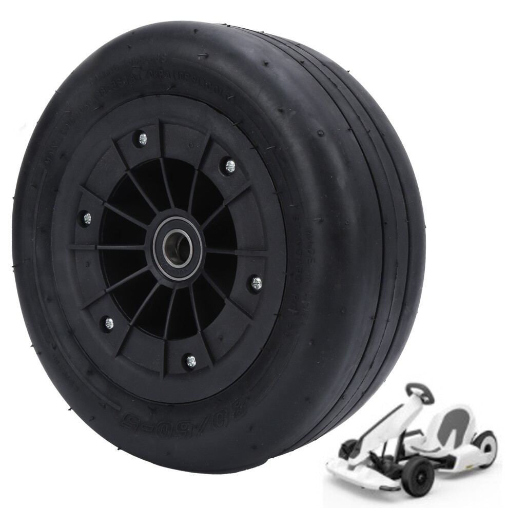 Kart Tubeless Tire 80/60Â5 Vacuum Replacement Tire Inflate Free For Ninebot Karting Front Wheel 7901322387233