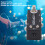 Mini Metal Pedale di loop per chitarra, nero, True Bypass 5