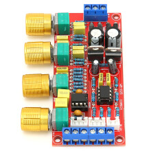 Modulo preamplificatore audio NE5532 - 12 V CA, rosso