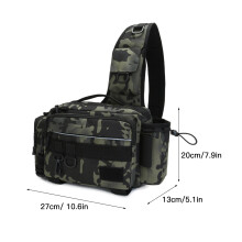 Sac de pêche multifonctions 27x13x20cm,620g