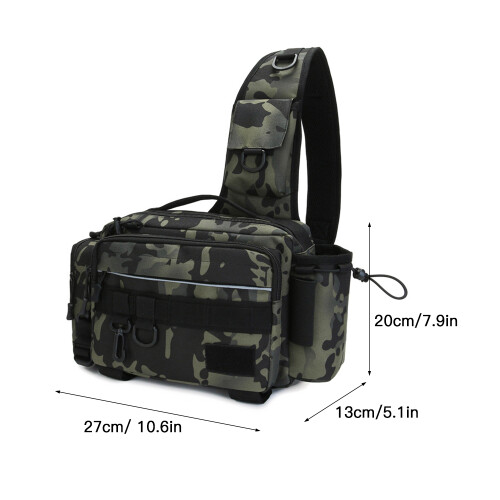 Sac de pêche multifonctions 27x13x20cm,620g