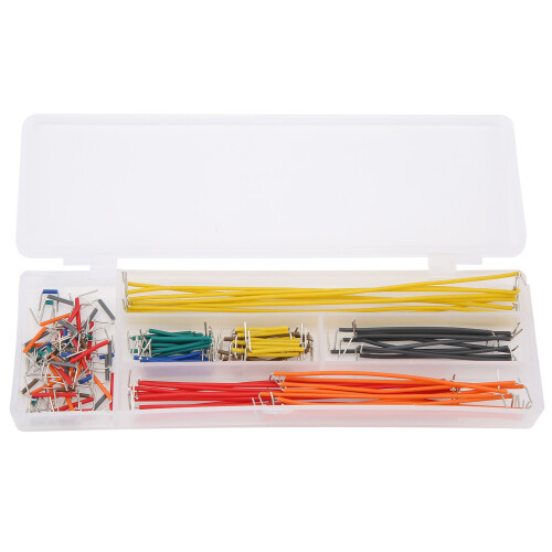 140 pezzi kit di fili jumper per breadboard 14 lunghezze ottone 1