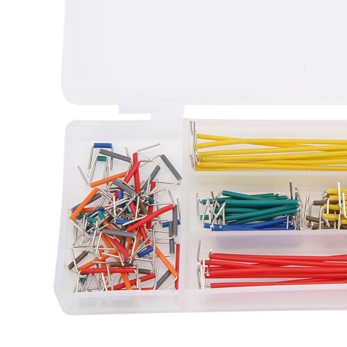 140 pezzi kit di fili jumper per breadboard 14 lunghezze ottone 2