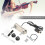 Set di pickup per violino rame+plastica 435,6 mm 6,35 mm 11