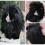 Perruque pour animal de compagnie (chien/chat) - accessoire capillaire - Noir - S/M/L 4