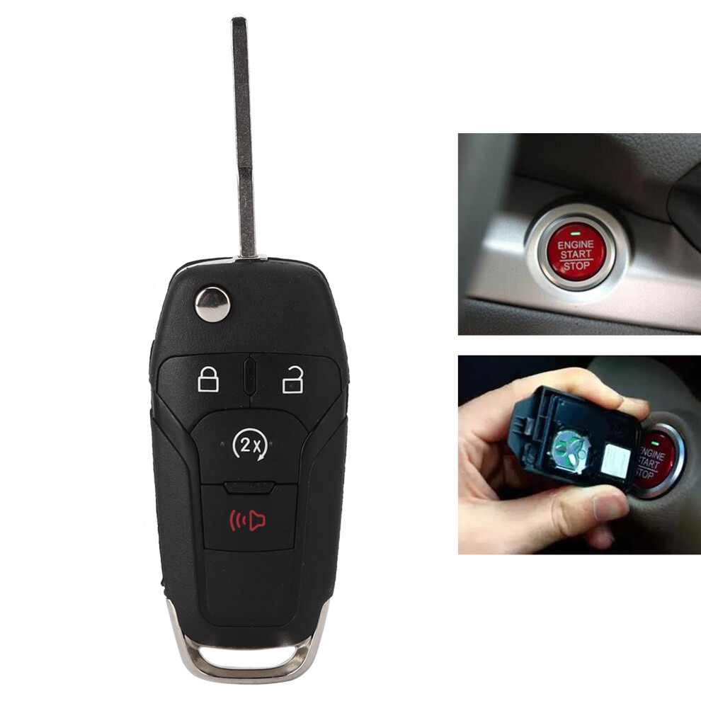 Remote Control Key Fob 4 Buttons 902Mhz N5fa08tda Replacement For Ford F150 20152020 8431322391248