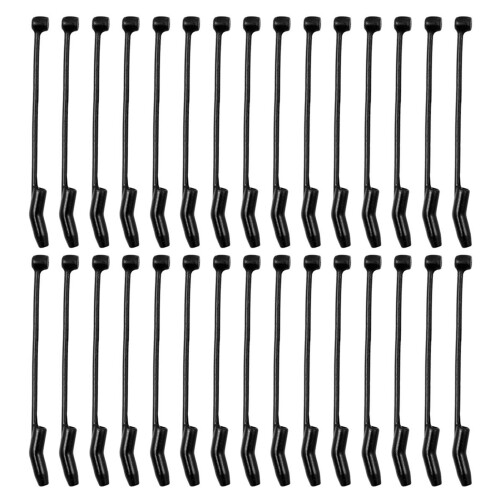 30 pièces manchons d'hameçon D Rig Aligner S/L 28mm/32mm 2
