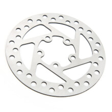Disque de frein M365 120 mm en acier inoxydable à 5 boulons, argenté