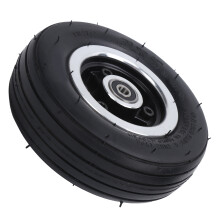 6 Inch Solid Tire 6 X 2 Wheel Rim and Tires Set with Alloy Rims for Electric Scooter Accessories