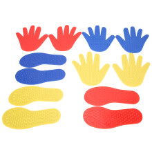 Tappetino di gioco mani & piedi in PVC 897 g 1+ Anni Set colori