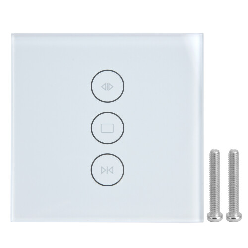 86-EU 100-240V Interrupteur de rideau WiFi 8,68,62,5 cm 1