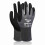Guanti impregnati di nitrile, M, Nero/Grigio, 70 g 3