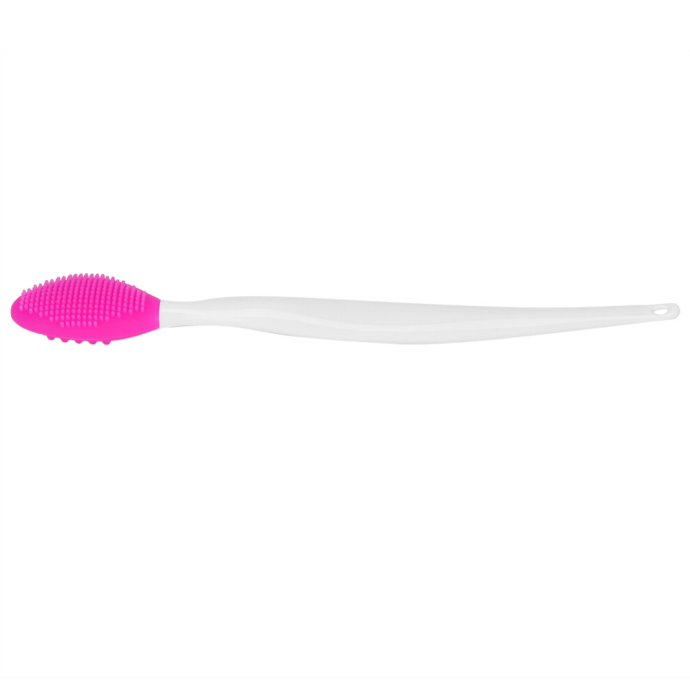 Red Soft Silicone Nose Cleansing Brush Deep Cleaning Double Sided Exfoliating Lip Brushrose