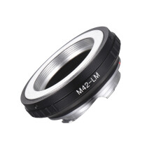 Anneau adaptateur M42-LM noir 6,3 x 6,3 x 2,4 cm