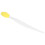 Brosse nasale en silicone souple - double face - jaune 15