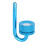 Atomizzatore CO2 26 g 60x24mm diffusore blu per acquario 12