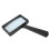 Lente d'ingrandimento tascabile 3X ABS compatta nera 15