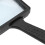 Lente d'ingrandimento tascabile 3X ABS compatta nera 10