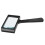 Lente d'ingrandimento tascabile 3X ABS compatta nera 6
