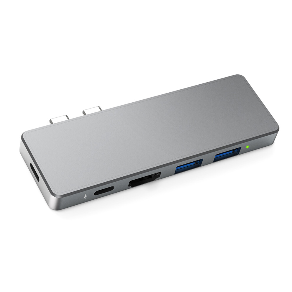 7 In 2 Aluminum Alloy Usb C Hub Adaptor Usb C To Pd Hub With Usb C Charging Port Usb C Data Transfer Port 4K Video Hd Output Port Usb 3.0 P 9381322395991