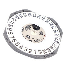 Remplacement du calendrier du mouvement de montre en plastique VJ52