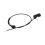 Câble de déverrouillage du capot 51238402615 pour X5 E53 Iron ABS 10