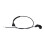 Câble de déverrouillage du capot 51238402615 pour X5 E53 Iron ABS 9