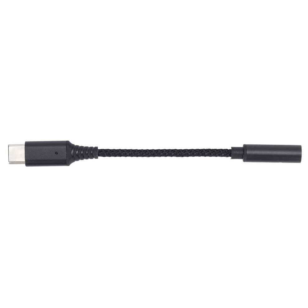 Usbc To 3.5Mm Female Headphone Jack Adapter Type C Headphone Adapter Aux Audio Nylon Braided Cable( ) Black 5081322398216