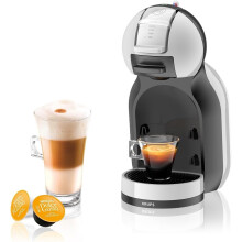 Krups NESCAFÉ Dolce Gusto Mini Me KP123B, Automatic Capsule Coffee Machine, Compact and Advanced High Pressure Machine (15 bar), , Grey