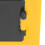Coffre-fort de simulation 9,49,44,5 cm jaune 12