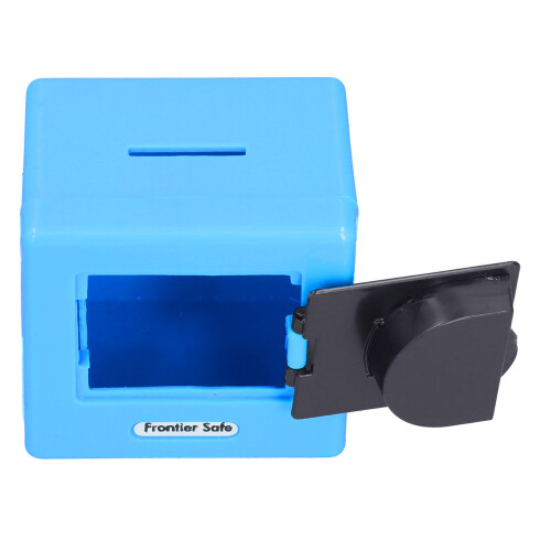 Simulation Safe Box bleu 9,4x9,4x4,5 cm Capacité 2