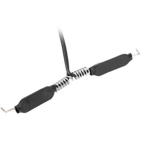 Cavo clip in silicone da 1,65 m nero per macchina da tatuaggi 2