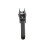 Guide de pointe à double rouleau pour canne à pêche 6,0 mm noir 3