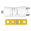 Balun 1:4 200W 50Ω à 200Ω Blanc ABS 1-56MHz 14