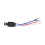 Relais étanche à 4 broches, 12 V, 40 A avec faisceau 9