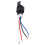 Relais étanche à 4 broches, 12 V, 40 A avec faisceau 11