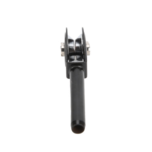 Guida a doppio rullo per canna, punta da 4,0 mm, lega nera 2
