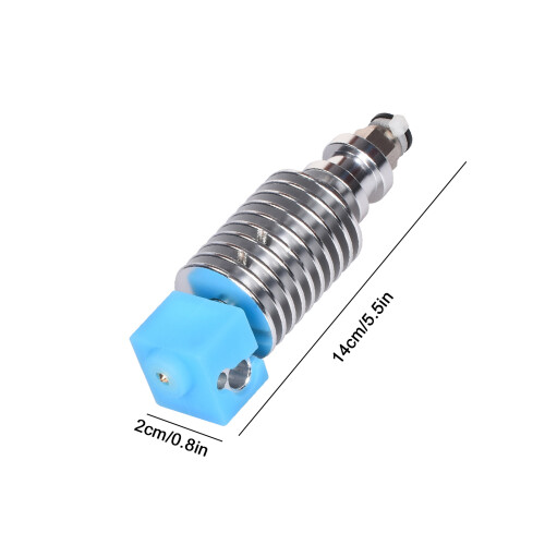 Buse chauffante V5 J-head 0.4mm, 12V/24V, argent, 1.75mm 1